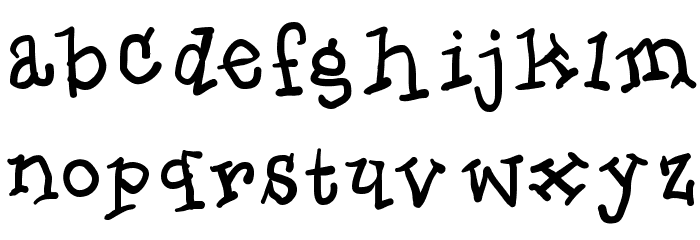QuickMax Font LOWERCASE