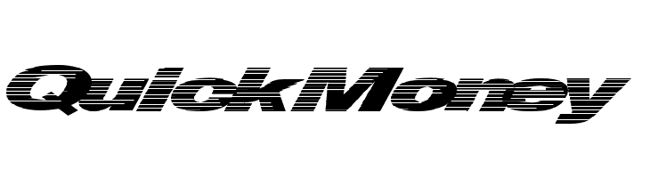 QuickMoney  Free Fonts Download