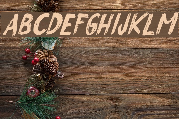 QuickPick-Italic Font examples