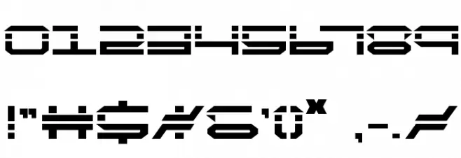 QuickQuick Bold Caratteri ALTRI CARATTERI