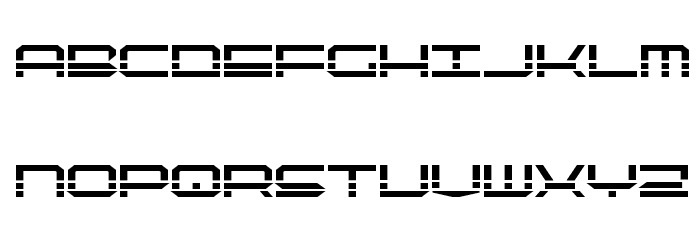 QuickQuick Bold Caratteri MINUSCOLO