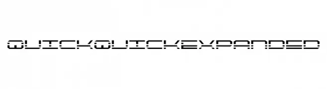 QuickQuick Expanded  Fuentes Gratis Descargar