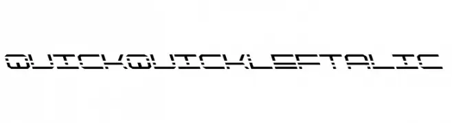 QuickQuick Leftalic  Fuentes Gratis Descargar