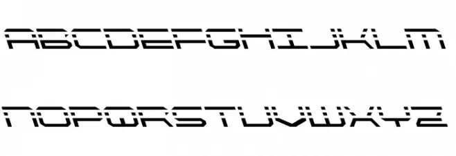 QuickQuick Leftalic フォント 大文字