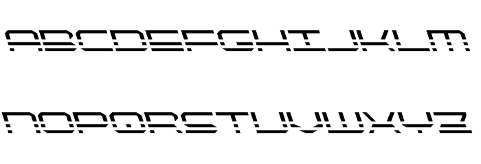 QuickQuick Leftalic Font LOWERCASE