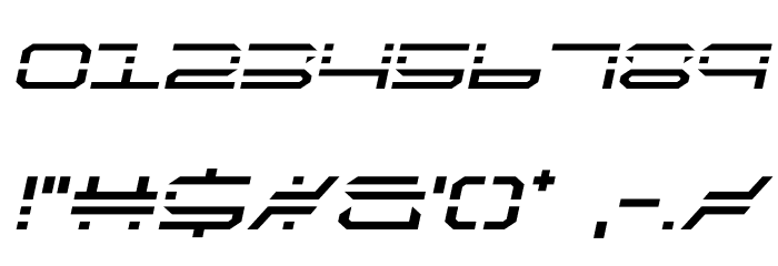 QuickQuick Semi-Italic Font OTHER CHARS