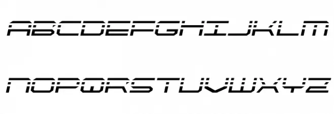 QuickQuick Semi-Italic Caratteri MAIUSCOLE