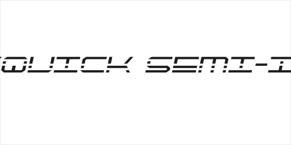 QuickQuick Semi-Italic Logo