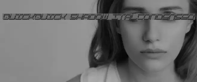 QuickQuick Shadow ItalCondensed Polices examples