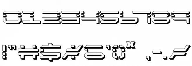 QuickQuick Shadow Font OTHER CHARS