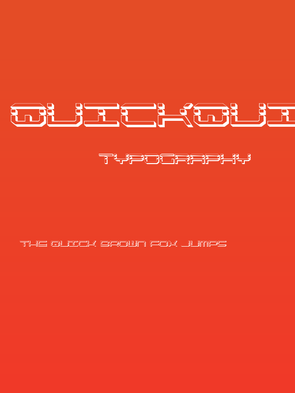 QuickQuick Shadow Poster