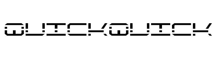 QuickQuick Font