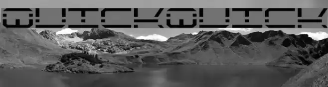 QuickQuick फ़ॉन्ट examples