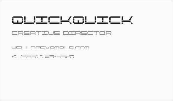 QuickQuick Business Card