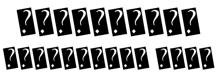 QuickRodeo Font OTHER CHARS