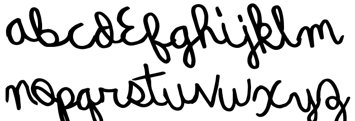 QuickRodeo Font LOWERCASE