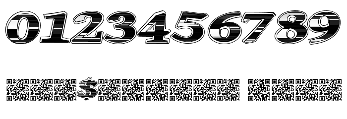 QuickSales Font OTHER CHARS