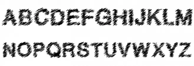 QuickScratch Fuentes MAYÚSCULAS