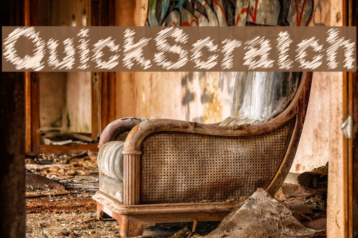QuickScratch Font examples