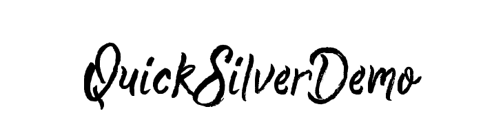 QuickSilverDemo  font caratteri gratis