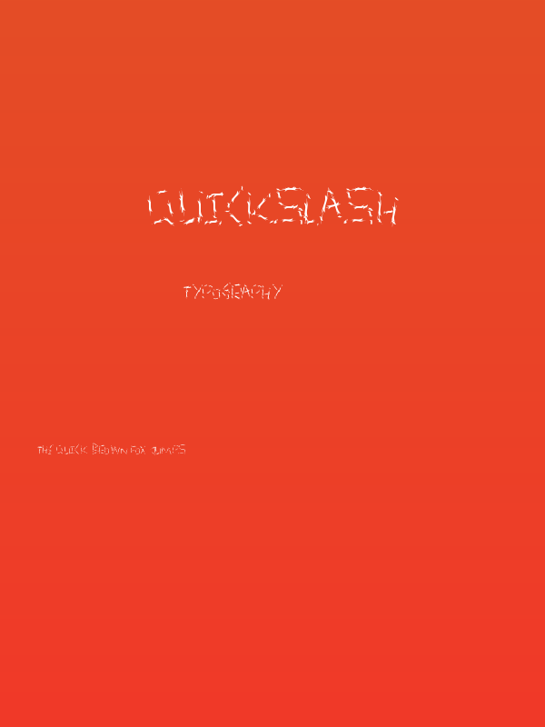 QuickSlash Poster