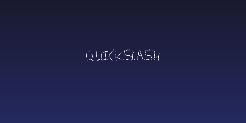 QuickSlash Social Header