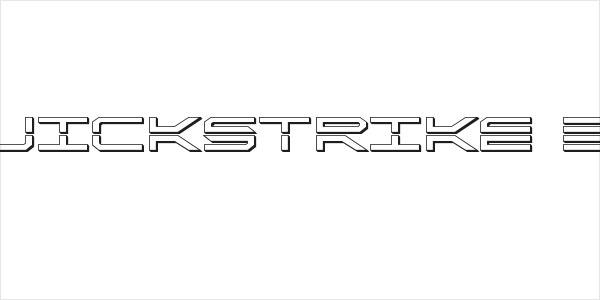 QuickStrike 3D Logo