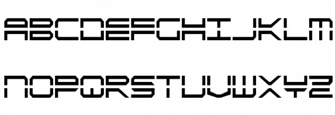 QuickStrike Condensed フォント 小文字