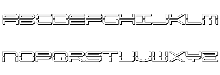 QuickStrike Shadow Шрифта строчной