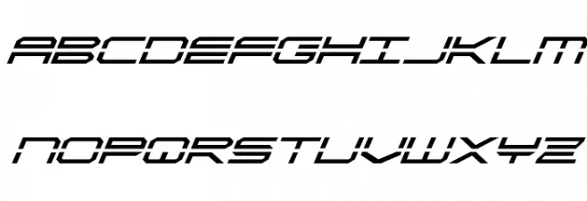QuickStrike Super-Italic 字体 小写