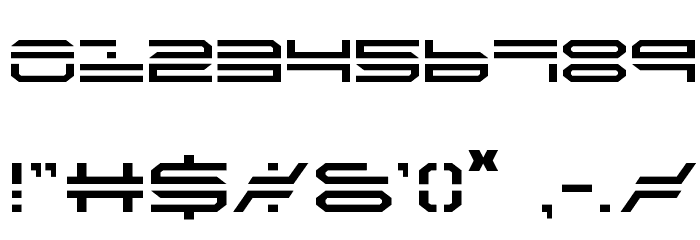 QuickStrike Font OTHER CHARS
