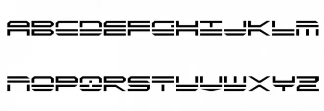 QuickStrike Шрифта ВЕРХНИЙ