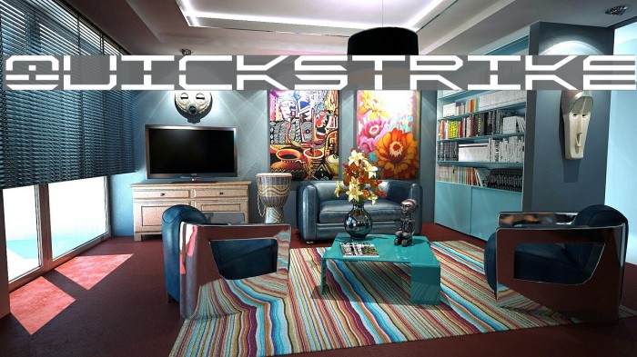 QuickStrike Font examples