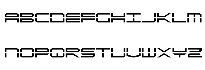 QuickStrike Font LOWERCASE