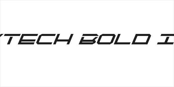 QuickTech Bold Italic Logo