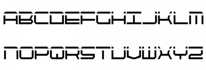 QuickTech Condensed Polices MAJUSCULES