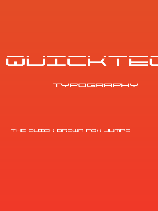 QuickTech Expanded Poster