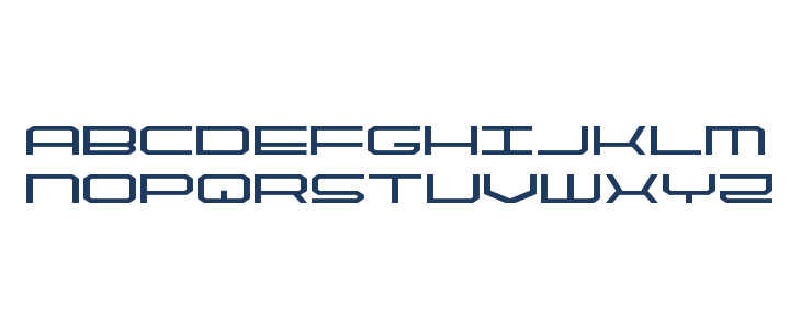 QuickTech Expanded Lowercase