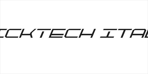 QuickTech Italic Logo