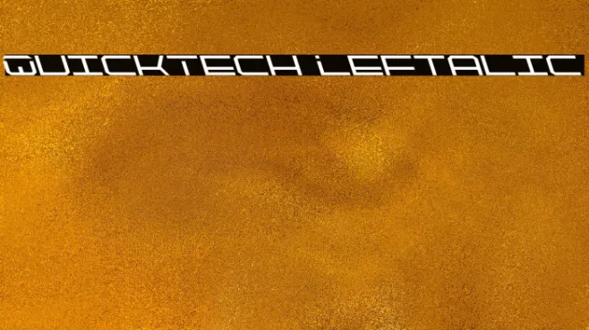 QuickTech Leftalic Example 1