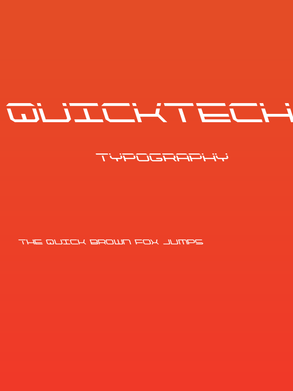 QuickTech Leftalic Poster