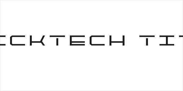 QuickTech Title Logo