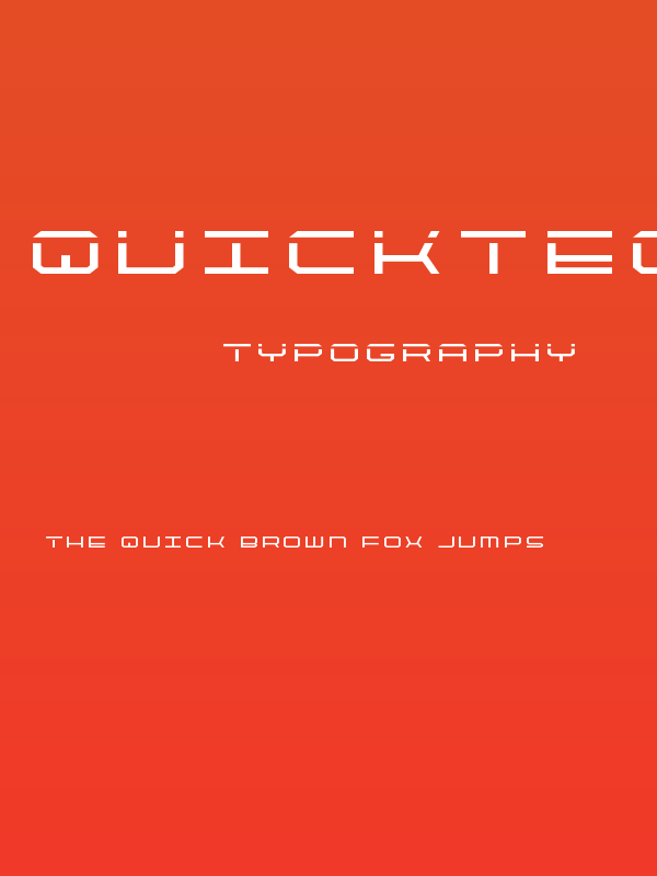QuickTech Title Poster