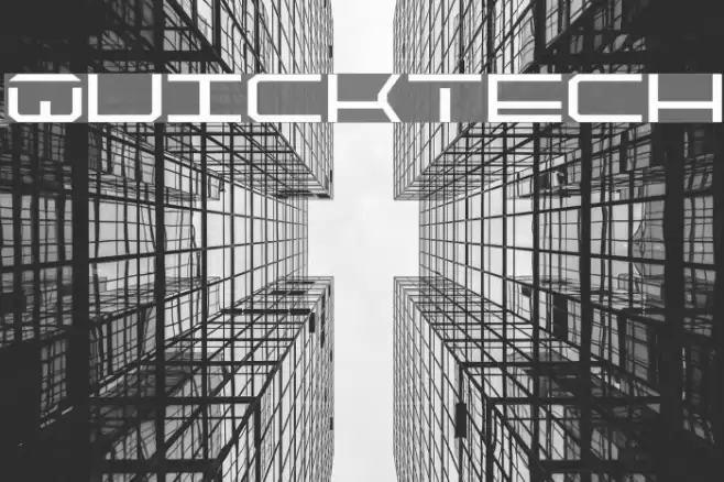 QuickTech Fonte examples