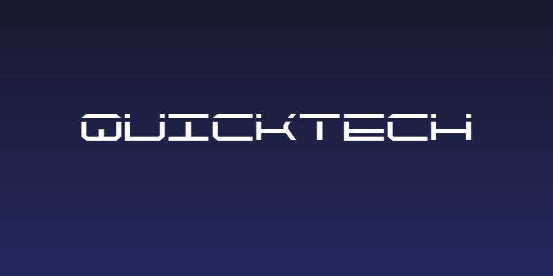 QuickTech Social Header