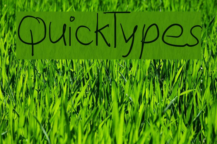 QuickTypes Example 1