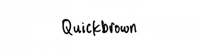 Quickbrown Fuentes