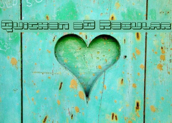 Quicken 3D Regular Example 1