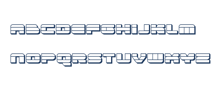 Quicken 3D Regular Lowercase