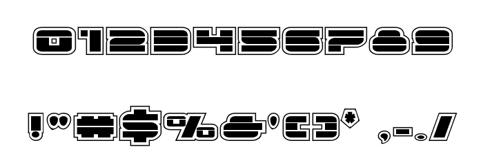 Quicken Academy Regular Font OTHER CHARS